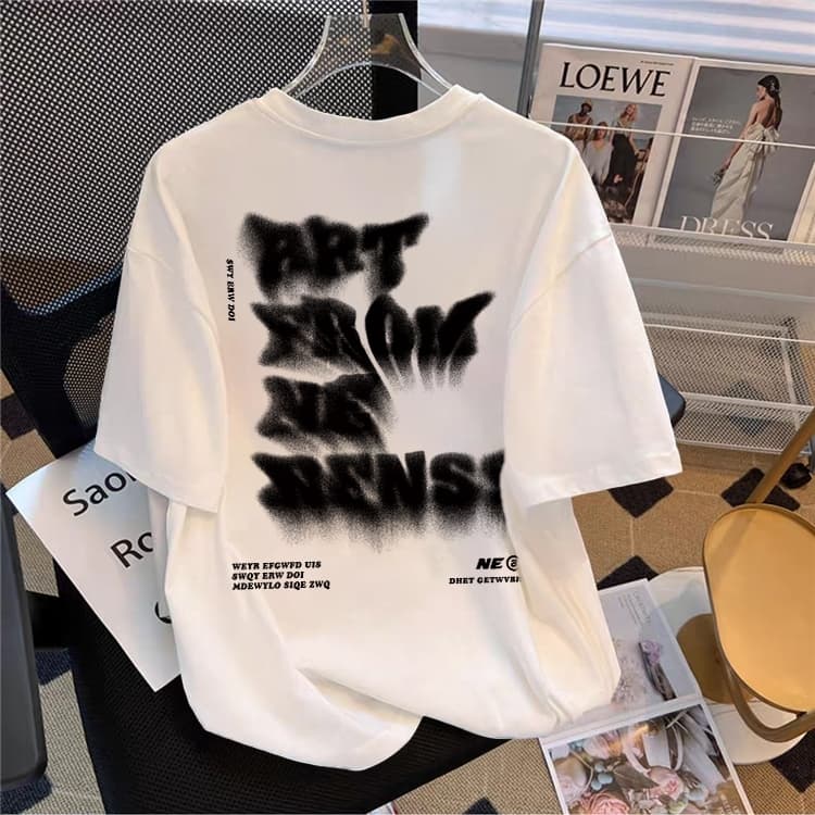 TT TOKO MODE  baju pria oversize Baju Oversize Pria | Kaos Cowok Distro Original 100% | Kaos Pria Premium Tebal | Baju Polos Pria | Street Fashion Trend Design English Print T-shirt | Baju Kaos Oversize Couple | Kaos Lengan Pendek Pria | Baju Polos Pria |