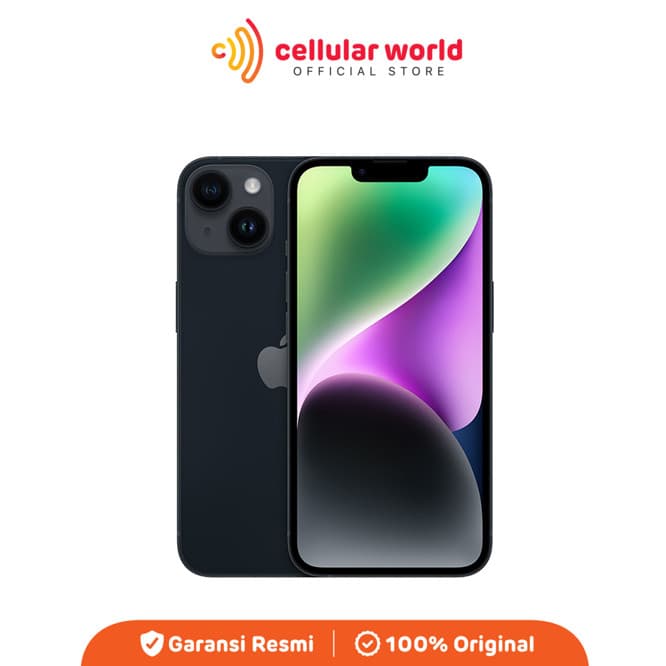 iPhone 14 128GB | A15 Bionic | Super Retina XDR [Garansi Resmi]